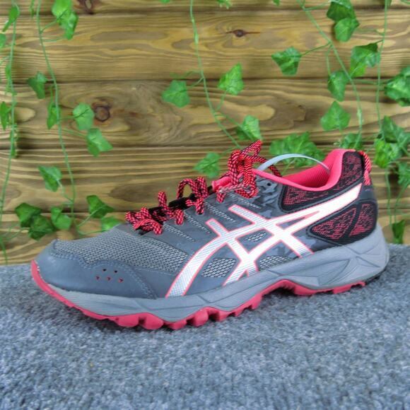 ASICS Women's Sonoma 3 Sneaker Gray Synthetic‎ Sz 8.5 Medium Gently Used 2025 - Picture 1 of 7